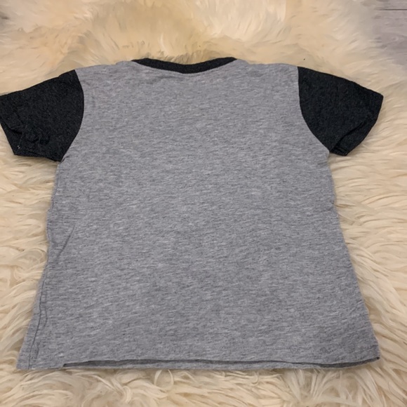 Pekkle Shorts & T-Shirt Set in Skateboard Design Black/Gray/Teal in Size 2T - Picture 5 of 8